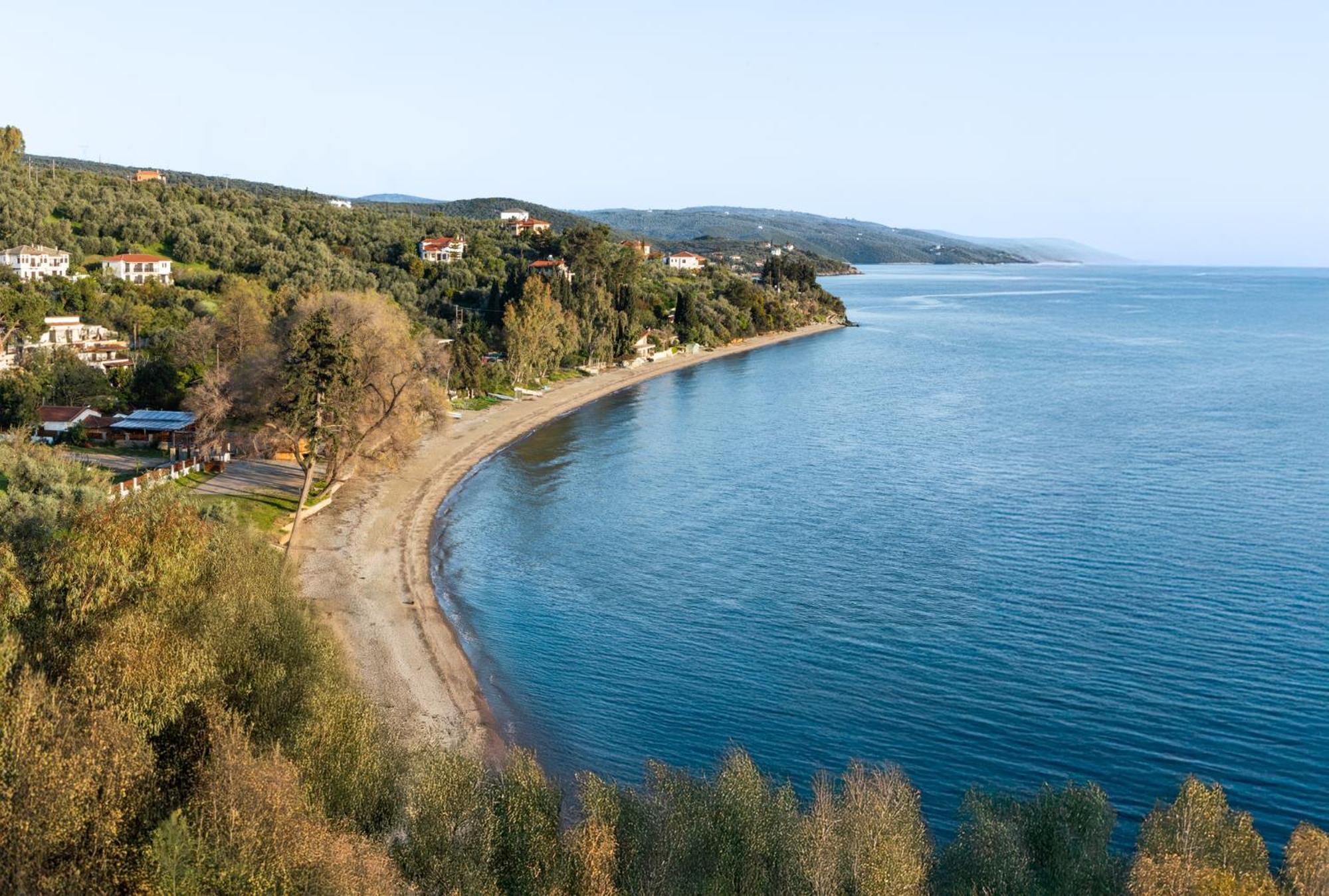 Με Θέα Το Ηλιοβασιλεμα 2 Vila Afissos Exterior foto