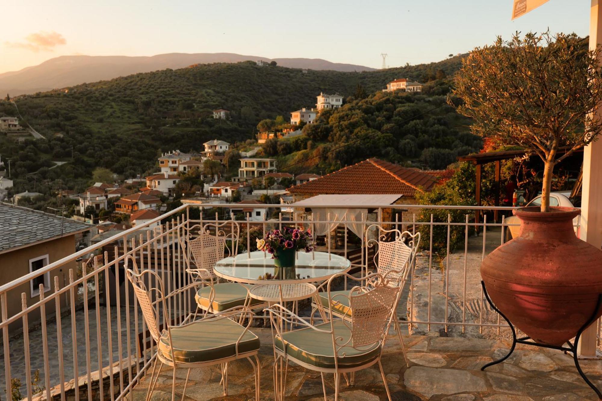 Με Θέα Το Ηλιοβασιλεμα 2 Vila Afissos Exterior foto